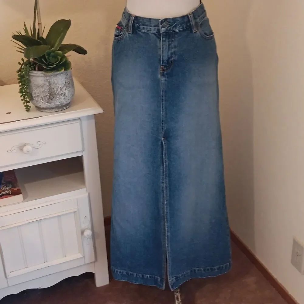 Tommy Jeans Denim Skirt. Western. Country. Coastal Cowgirl